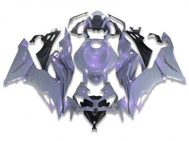 Online 2019-2022 Kawasaki ZX6R Motorcycle Fairings - Chameleon Grey Dazz Pearl Purple Canada