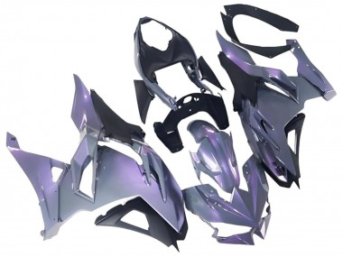 Online 2024-2025 Kawasaki Ninja 500 EX500R Motorcycle Fairings - Chameleon Grey Dazz Pearl Purple Canada