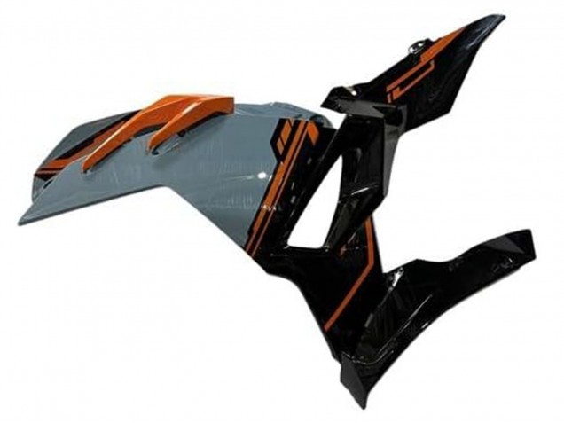 2024-2025 Kawasaki Ninja 500 EX500R Motorcycle Fairings - Nardo Grey Orange Black Canada