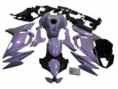 Online 2020-2024 Kawasaki Ninja 650 EX650 Motorcycle Fairings - Chameleon Grey Dazz Pearl Purple Canada