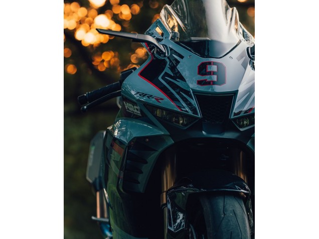 2020-2023 Honda CBR1000RR-R Motorcycle Fairings - Nardo Grey Glossy Black HRC 9 Canada