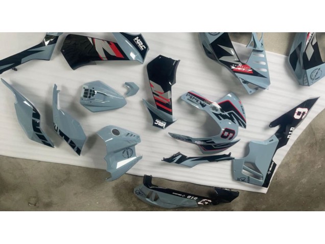 2020-2023 Honda CBR1000RR-R Motorcycle Fairings - Nardo Grey Glossy Black HRC 9 Canada