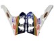 1990-1999 Honda CBR400RR NC29 Motorcycle Fairings - White Gold Red Dark Blue Rothmans Canada