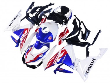Online 2022 Honda CBR400R Motorcycle Fairing - White Red Blue Canada