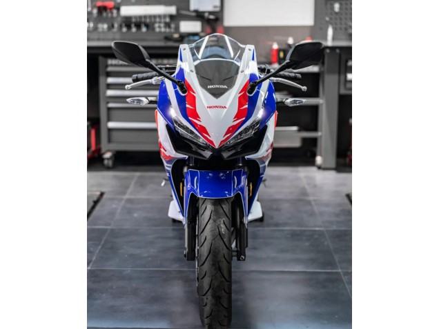 2022 Honda CBR400R Motorcycle Fairing - White Red Blue Canada