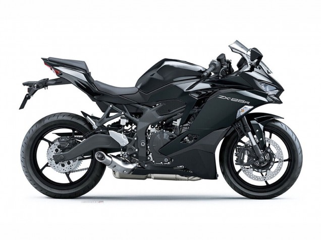 2019-2025 Kawasaki ZX25R ZX-25R Motorcycle Fairings - Glossy Black Matte Black Canada