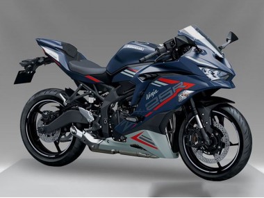 Online 2019-2025 Kawasaki ZX25R ZX-25R Motorcycle Fairing - Blue Red Grey Canada