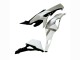 2019-2025 Kawasaki ZX25R ZX-25R Motorcycle Fairings - White Silver Green Black Trick Star Canada