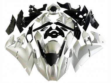 Online 2015-2022 Kawasaki Ninja H2 Motorcycle Fairings - Silver Canada