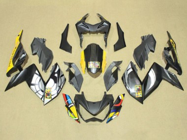 Online 2015-2016 Kawasaki Z250/Z300 Motorcycle Fairings - Grey Yellow Blue Red White Canada
