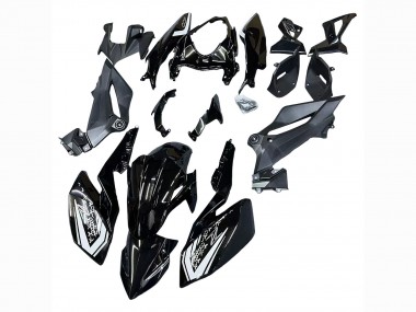 Online 2018-2024 Kawasaki Z400 Motorcycle Fairings - Glossy Black Canada