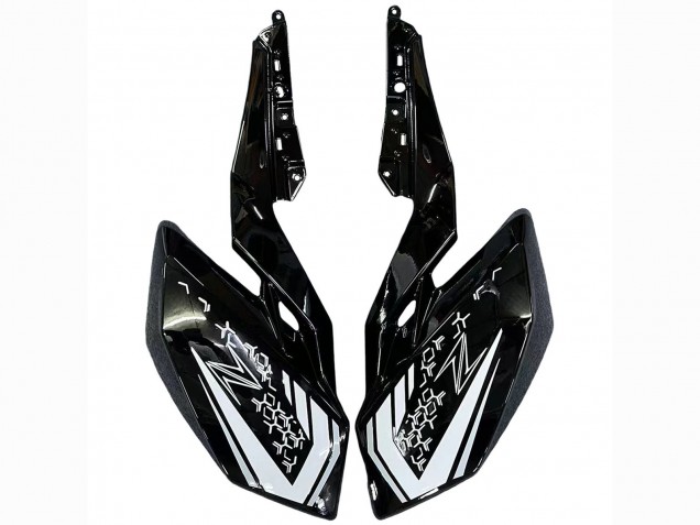 2018-2024 Kawasaki Z400 Motorcycle Fairings - Glossy Black Canada