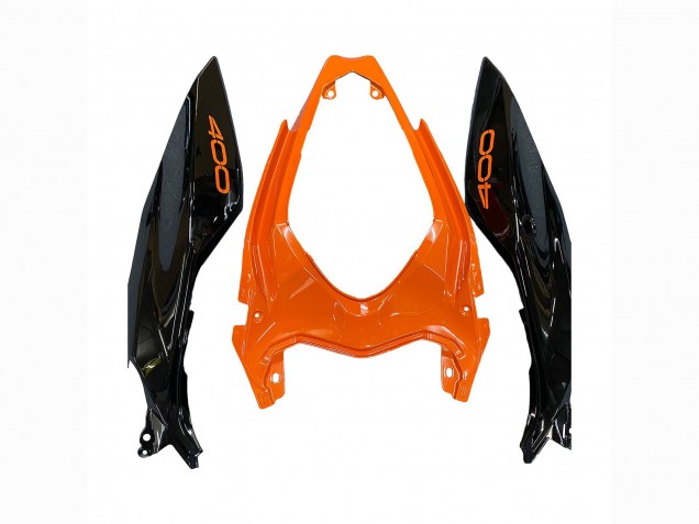 2018-2024 Kawasaki Z400 Motorcycle Fairings - Orange Glossy Black Canada