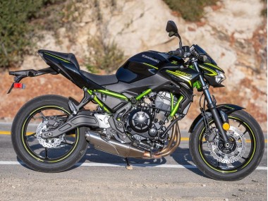 Online 2020-2023 Kawasaki Ninja Z650 Motorcycle Fairings - Black Yellow Canada