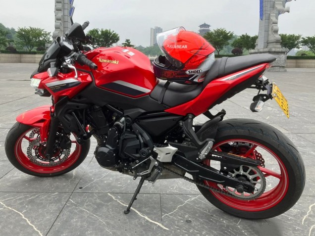 2020-2023 Kawasaki Ninja Z650 Motorcycle Fairings - Red Black Canada
