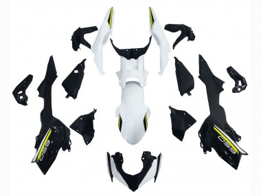 Online 2020-2023 Kawasaki Ninja Z650 Motorcycle Fairings - White Black Green Canada