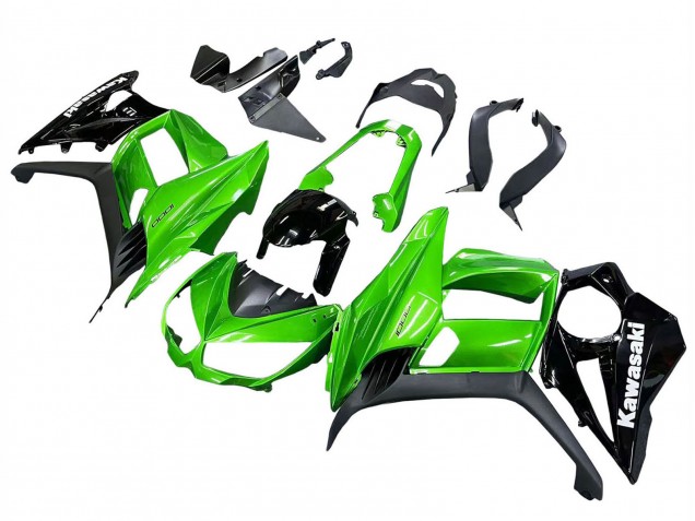 2010-2016 Kawasaki Z1000SX Motorcycle Fairings - Glossy Black Matte Black Green Canada