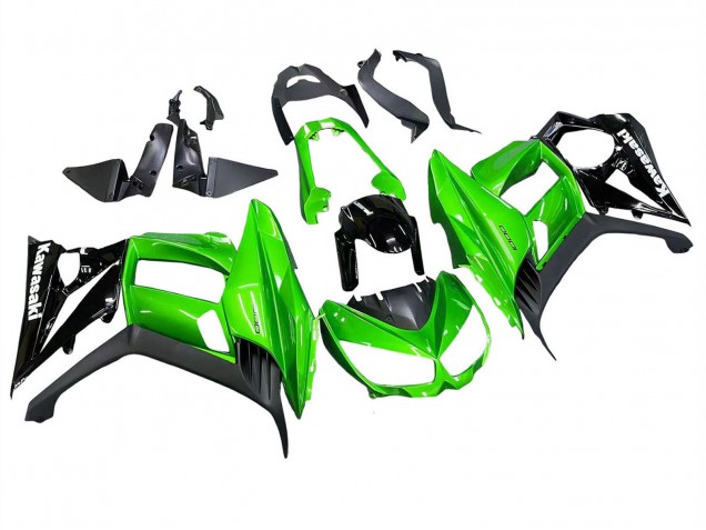 2010-2016 Kawasaki Z1000SX Motorcycle Fairings - Glossy Black Matte Black Green Canada