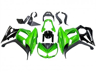 Online 2010-2016 Kawasaki Z1000SX Motorcycle Fairings - Glossy Black Matte Black Green Canada