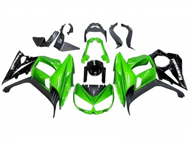 Online 2010-2016 Kawasaki Z1000SX Motorcycle Fairings - Glossy Black Matte Black Green Canada