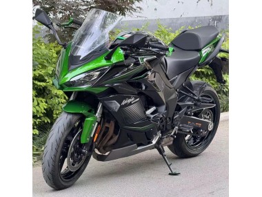 Online 2020-2025 Kawasaki Z1000SX Motorcycle Fairings - Black Grey Green Ninja Canada