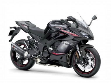 Online 2020-2025 Kawasaki Z1000SX Motorcycle Fairings - Black Silver Ninja Canada