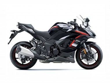 Online 2020-2025 Kawasaki Z1000SX Motorcycle Fairings - Black Red Silver Ninja Canada