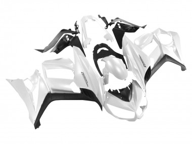 Online 2010-2016 Kawasaki Z1000SX Motorcycle Fairings - Pearl White Black Canada