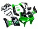 1998-2003 Kawasaki ZZR600 Motorcycle Fairings - Green Black Monster Elf Canada
