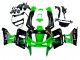 1998-2003 Kawasaki ZZR600 Motorcycle Fairings - Green Black Monster Elf Canada