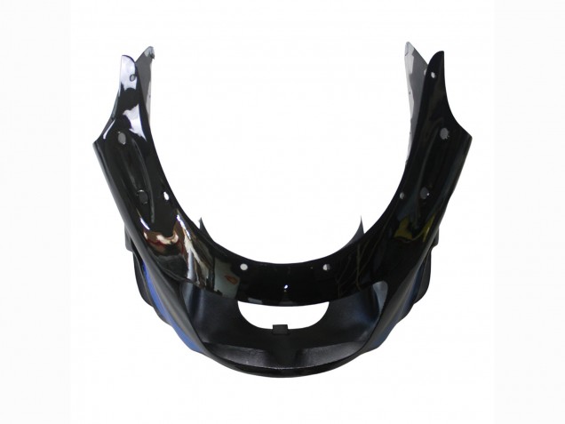 1990-1992 Kawasaki ZZR1100 Motorcycle Fairings - Blue Glossy Black Canada