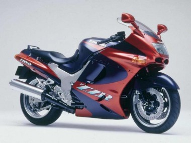 Online 1993-2003 Kawasaki ZZR1100 Motorcycle Fairings - Maroon Red Dark Blue Canada