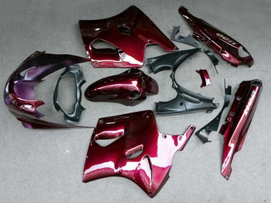 Online 1993-2003 Kawasaki ZZR1100 Motorcycle Fairing - Dark Red Canada