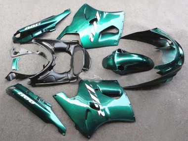 Online 1993-2003 Kawasaki ZZR1100 Motorcycle Fairings - Glossy Green Canada