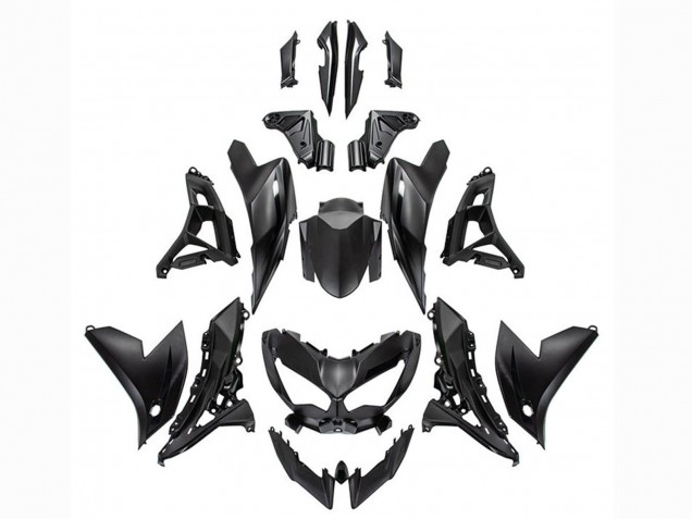 2022-2025 Kawasaki Versys 650 Motorcycle Fairings - Matte Black Canada