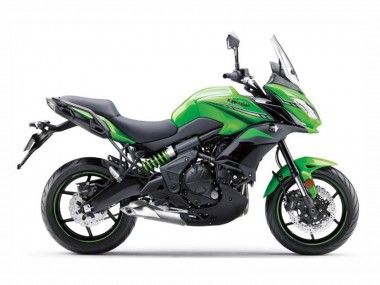 Online 2015-2021 Kawasaki Versys 650 Motorcycle Fairings - Green Black Canada