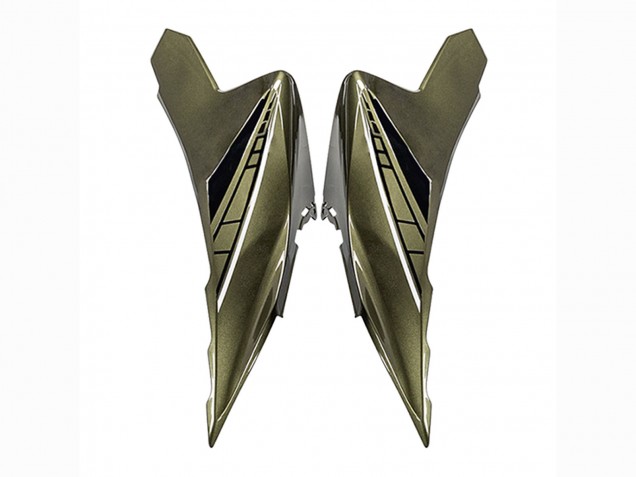 2022-2025 Kawasaki Versys 650 Motorcycle Fairings - Dark Green Black Canada