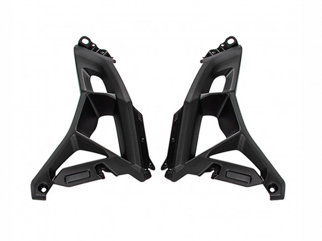 2022-2025 Kawasaki Versys 650 Motorcycle Fairings - Green Glossy Black Canada