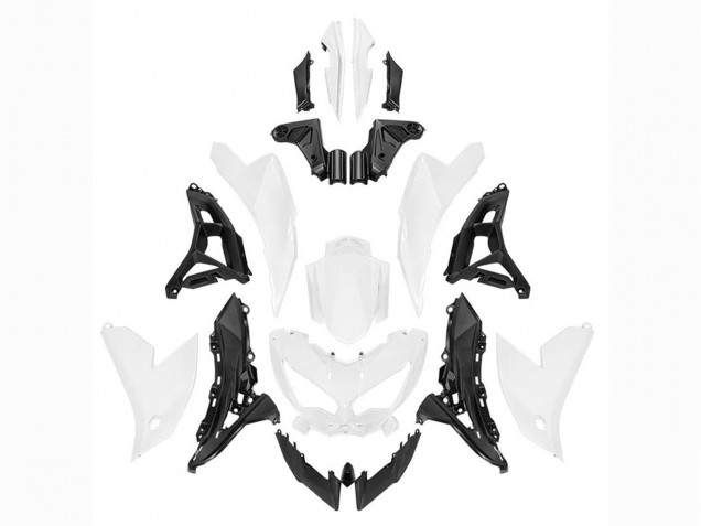 2022-2025 Kawasaki Versys 650 Motorcycle Fairings - White Canada