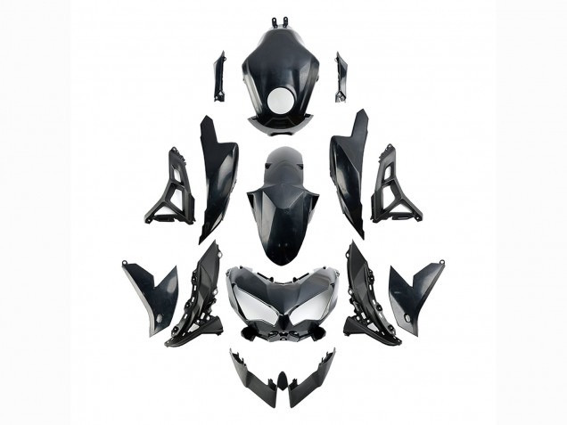 2022-2025 Kawasaki Versys 650 Motorcycle Fairings - Glossy Black Canada