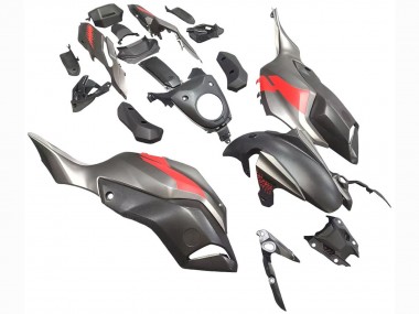 Online 2012-2017 Yamaha MT07/FZ07 Motorcycle Fairings - Grey Red Canada