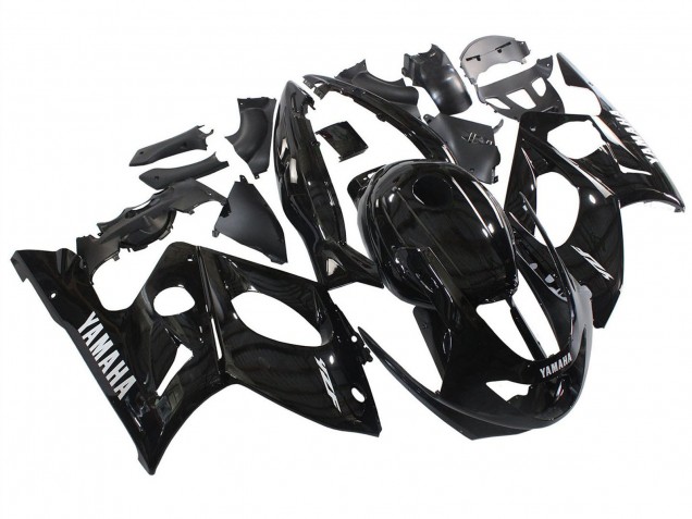 1996-2007 Yamaha YZF600R Thundercat Motorcycle Fairings - Glossy Black Canada