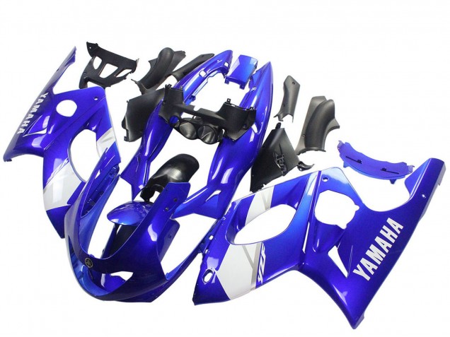 1996-2007 Yamaha YZF600R Thundercat Motorcycle Fairing - Blue White Silver Canada