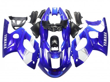 Online 1996-2007 Yamaha YZF600R Thundercat Motorcycle Fairing - Blue White Silver Canada