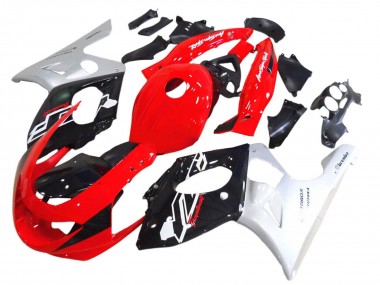 Online 1996-2007 Yamaha YZF600R Thundercat Motorcycle Fairing - Red Black Silver Canada