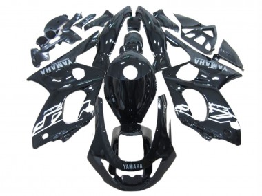 Online 1996-2007 Yamaha YZF600R Thundercat Motorcycle Fairings - Glossy Black White Canada