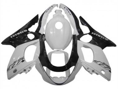 Online 1996-2007 Yamaha YZF600R Thundercat Motorcycle Fairings - White Black Canada