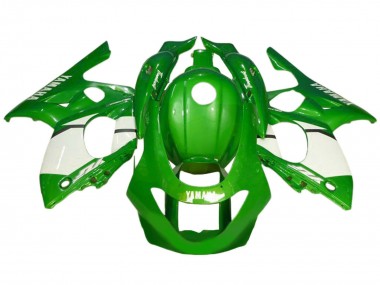 Online 1996-2007 Yamaha YZF600R Thundercat Motorcycle Fairing - Green White Canada