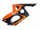 1996-2007 Yamaha YZF600R Thundercat Motorcycle Fairings - Black Orange Canada