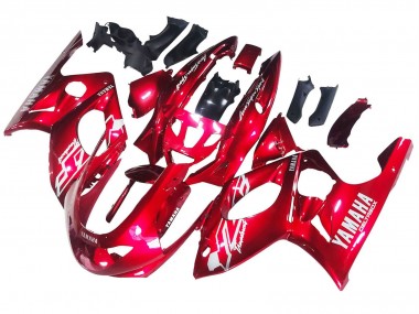 Online 1996-2007 Yamaha YZF600R Thundercat Motorcycle Fairings - Red White Thunderace Canada